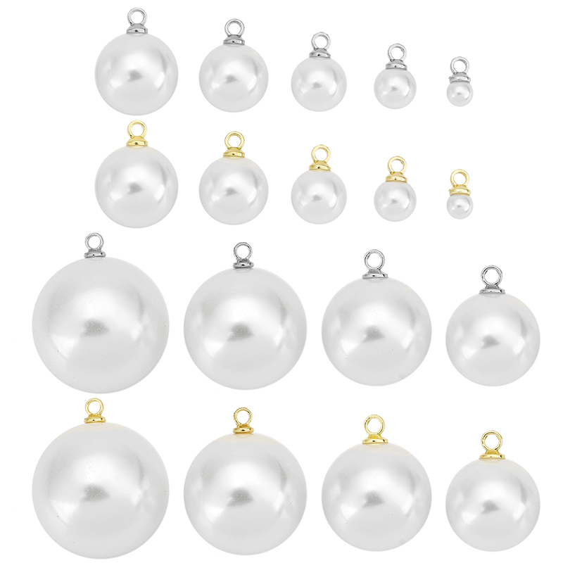 20pcs Imitation Pearl Beads Ea - Pearl Earring Stud recensie en prijs