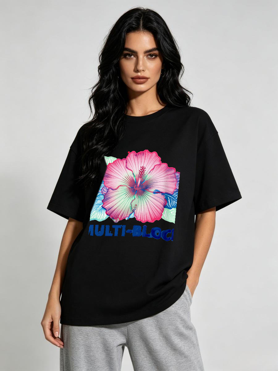 T Shirts Woman Block Print Han - Women Formal Wear Ethnic recensie en prijs