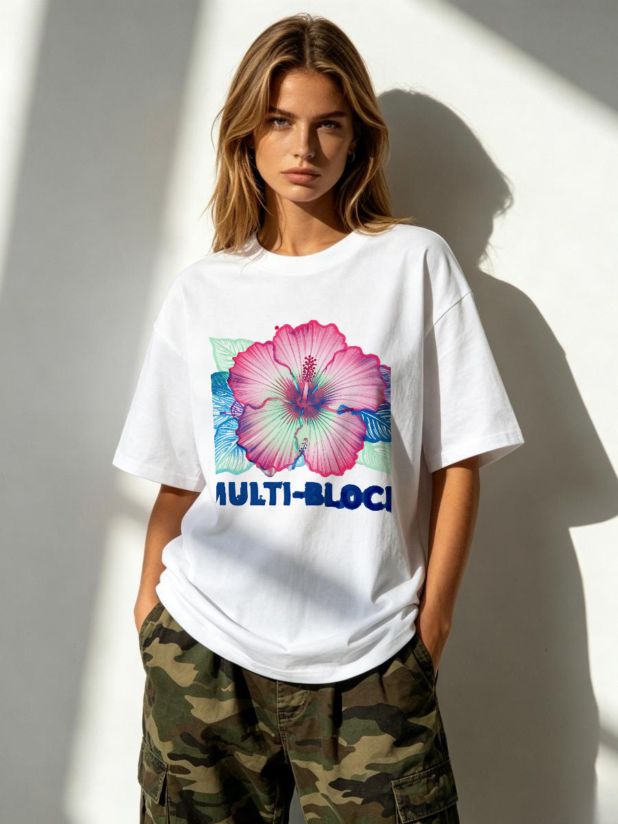 T Shirts Woman Block Print Han - Women Formal Wear Ethnic recensie en prijs