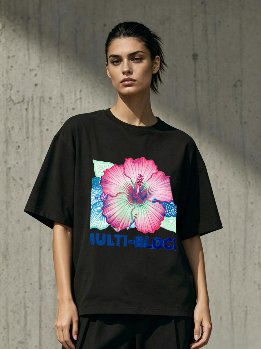 T Shirts Woman Block Print Han - Women Formal Wear Ethnic recensie en prijs