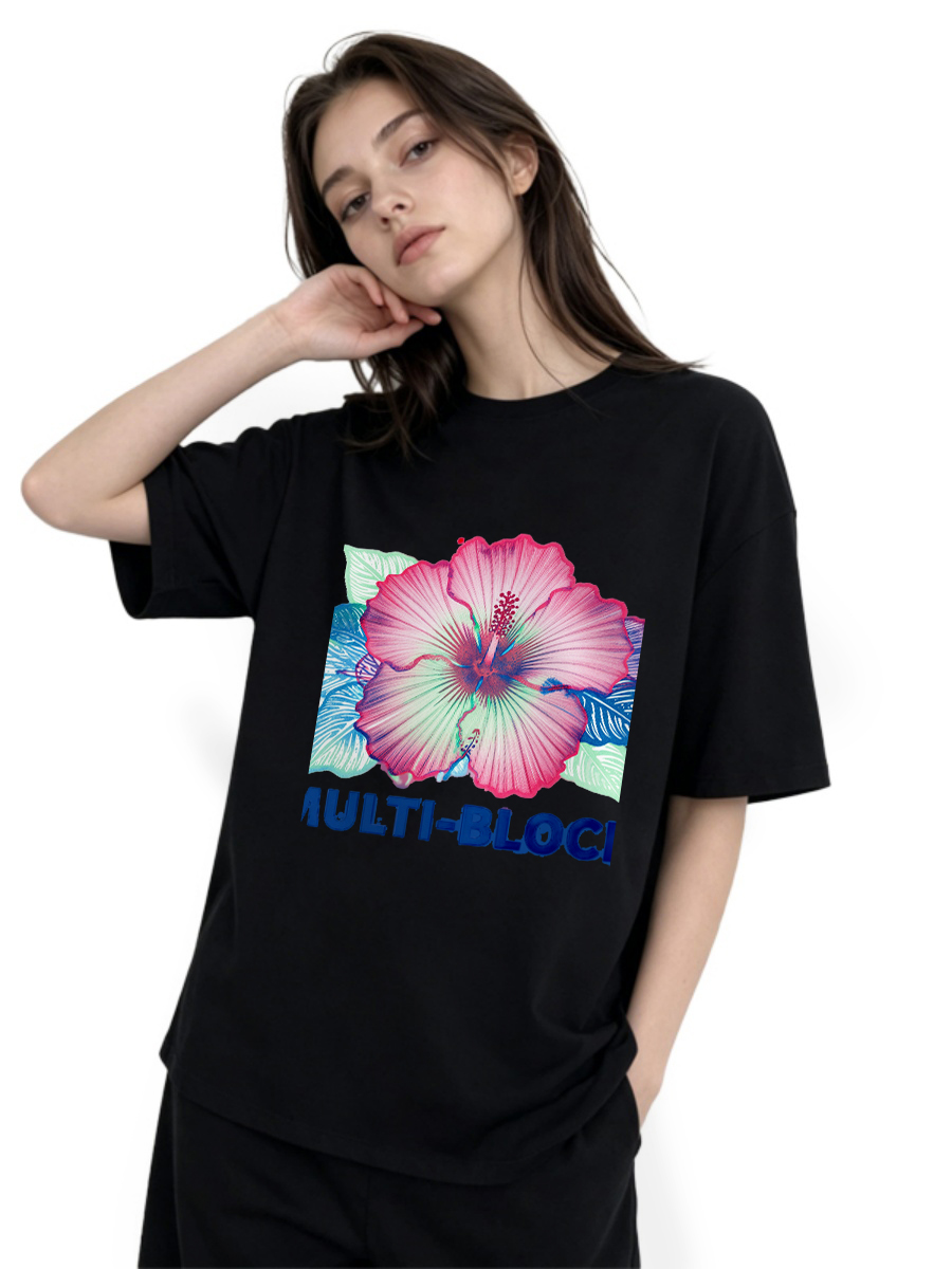 T Shirts Woman Block Print Han - Women Formal Wear Ethnic recensie en prijs