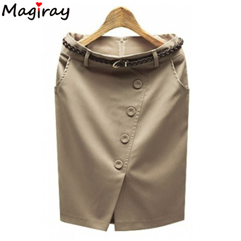 Women's Button Split Hem High  - Women Formal Wear With Skirt recensie en prijs