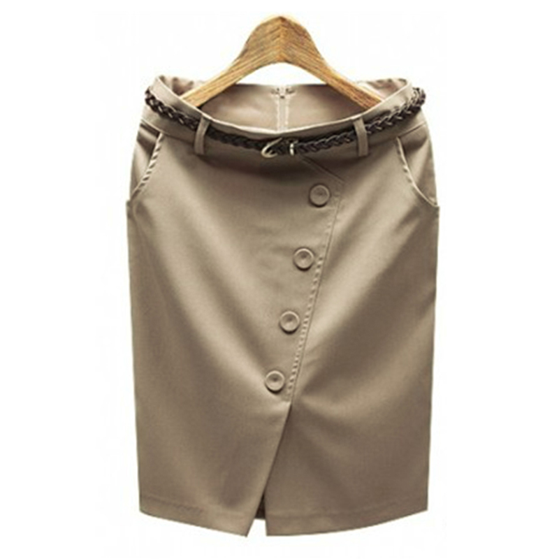 Women's Button Split Hem High  - Women Formal Wear With Skirt recensie en prijs