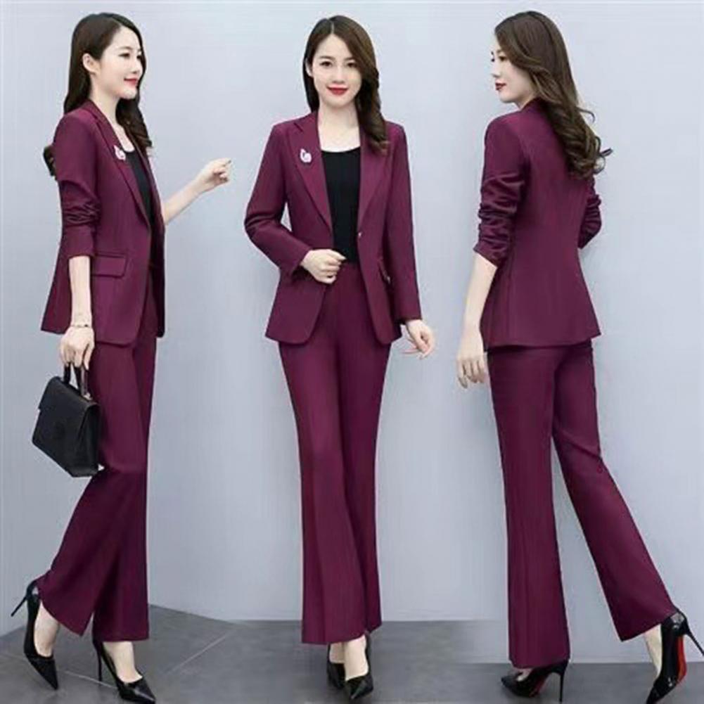 2 Pcs/Set Lady Formal Coat Pan - Women'S Formal Wear With Pants recensie en prijs