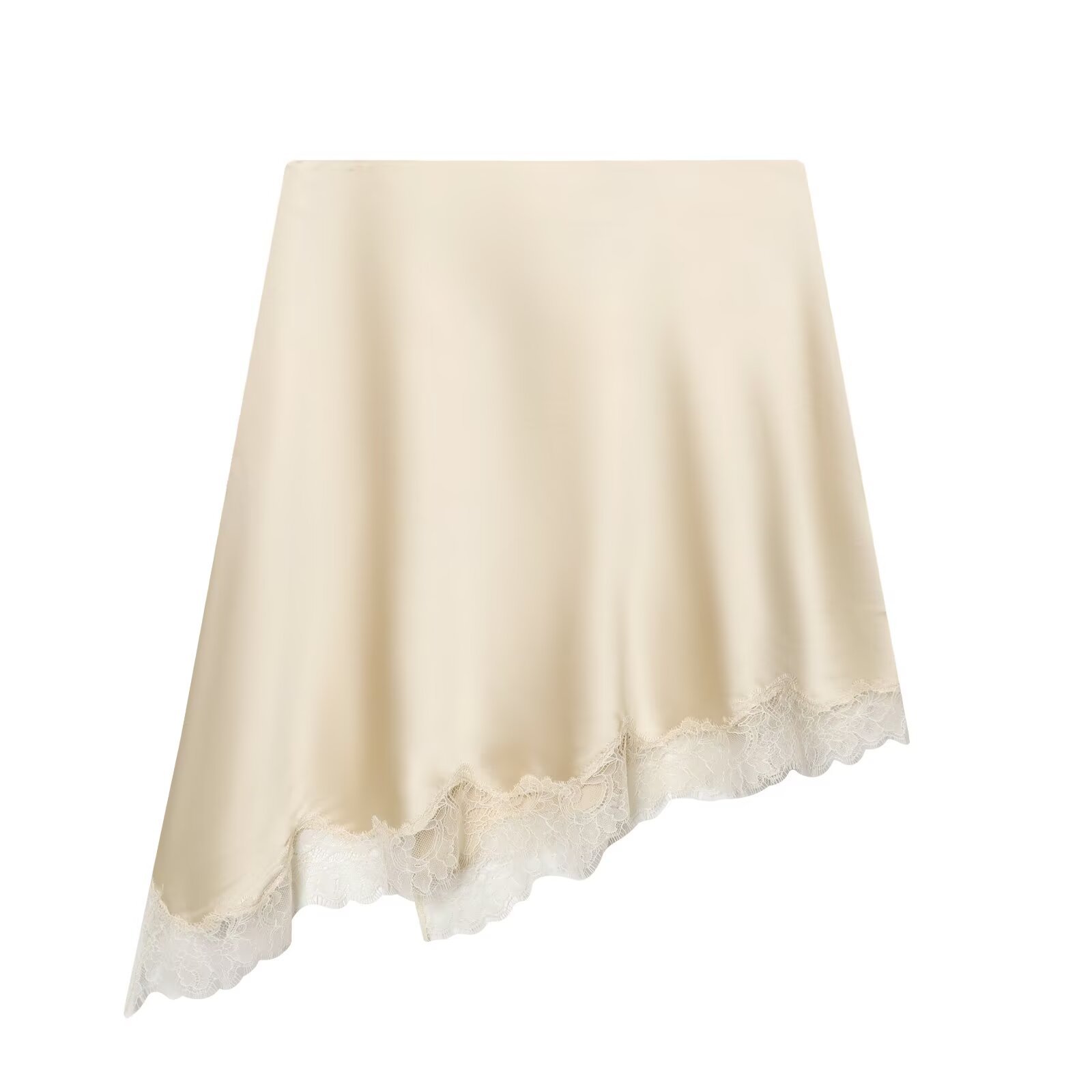 Women's Elegant Satin Lace Hem - Women Formal Wear With Skirt recensie en prijs