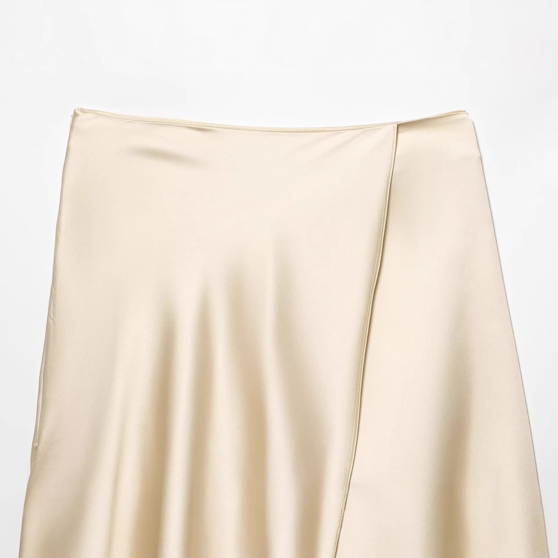 Women's Elegant Satin Lace Hem - Women Formal Wear With Skirt recensie en prijs
