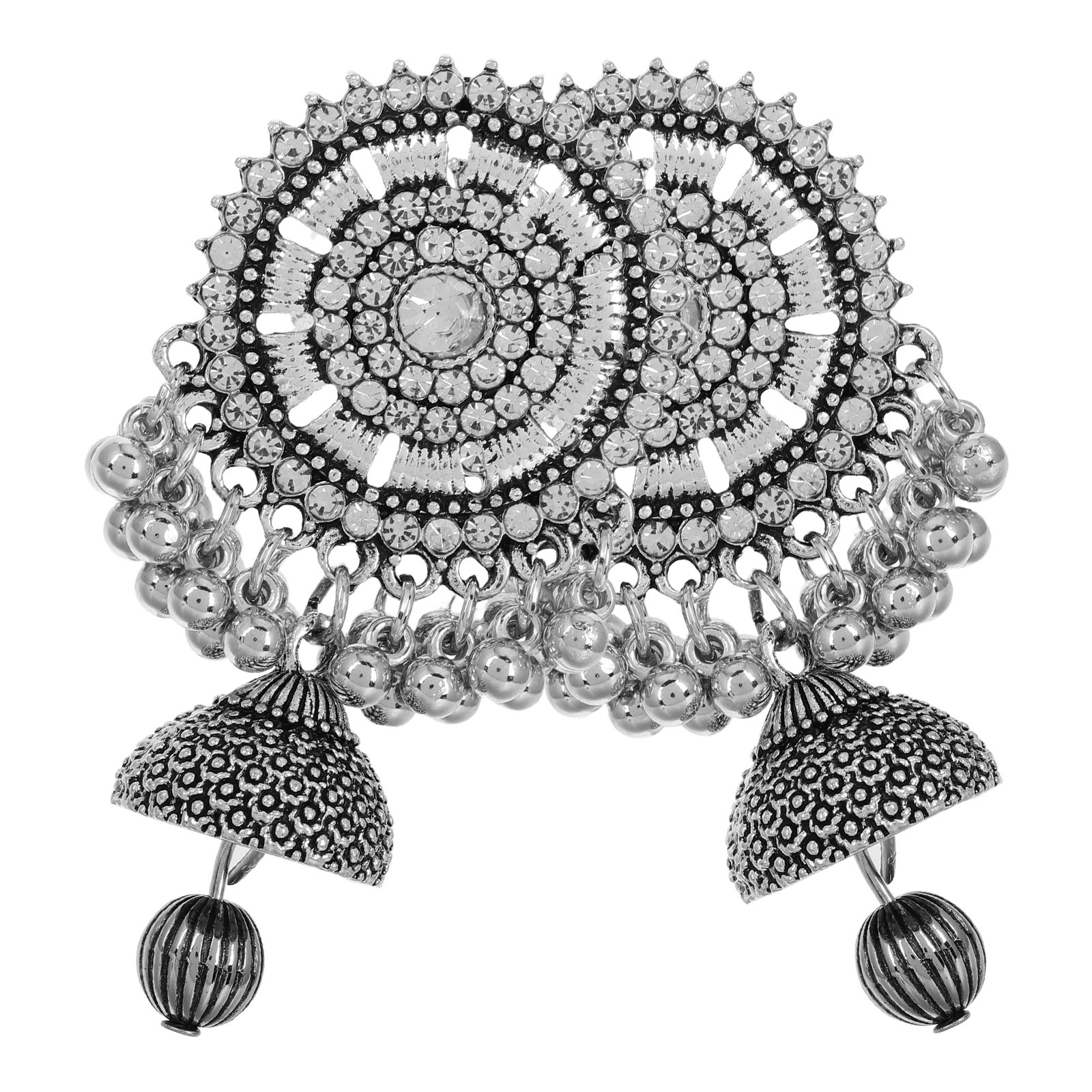 1Pair Oxidized Silver Boho Eth - Women Formal Wear Ethnic recensie en prijs
