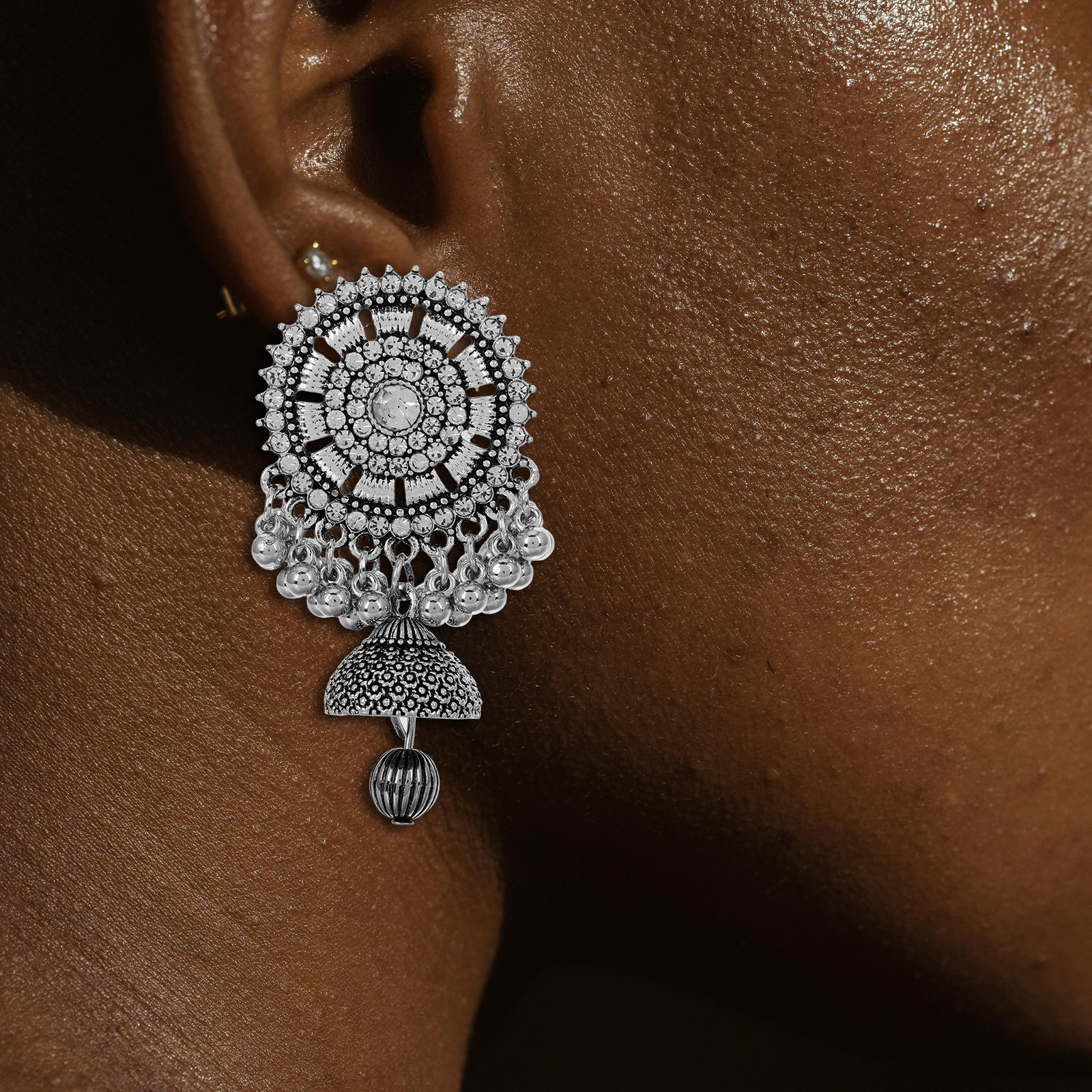 1Pair Oxidized Silver Boho Eth - Women Formal Wear Ethnic recensie en prijs