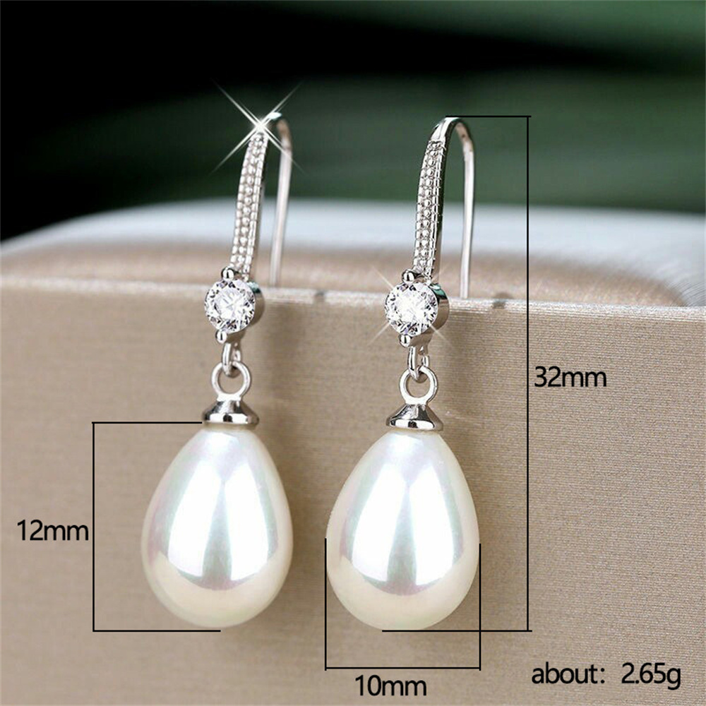 Imitation Pearl Earrings Light - Formal Wear Jewelry For Women recensie en prijs