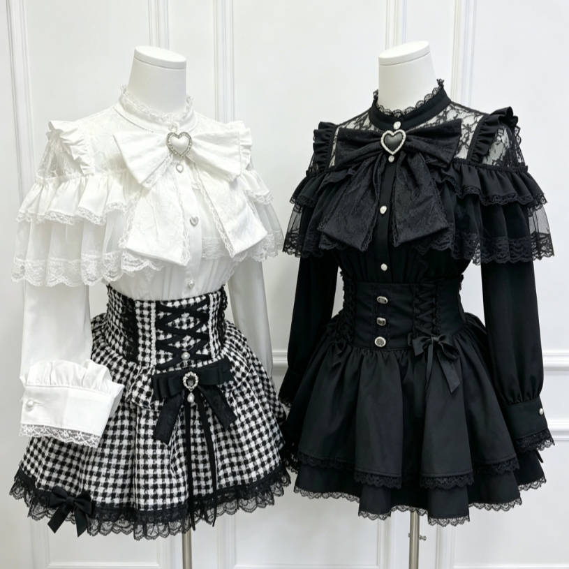2026 Japanese Kawaii Lolita Bl - Women Formal Blouses For Evening Wear recensie en prijs