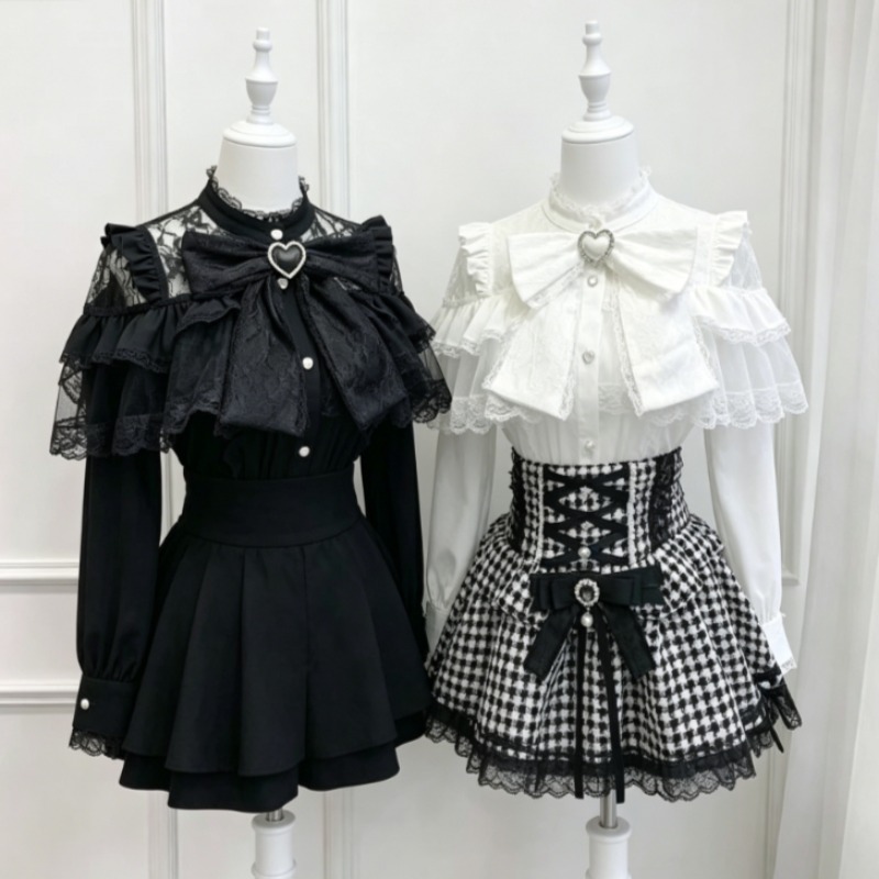 2026 Japanese Kawaii Lolita Bl - Women Formal Blouses For Evening Wear recensie en prijs