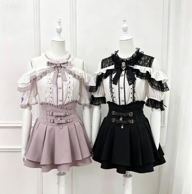 2026 Japanese Kawaii Lolita Bl - Women Formal Blouses For Evening Wear recensie en prijs