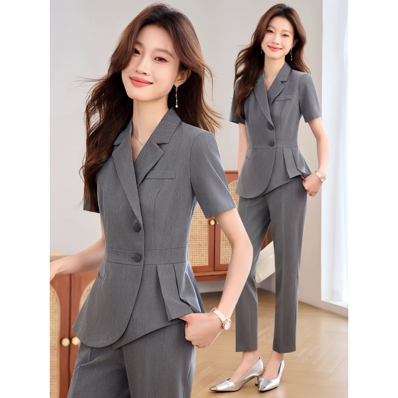 Navy blue women's thin profess - Women'S Formal Wear Pants Suit recensie en prijs