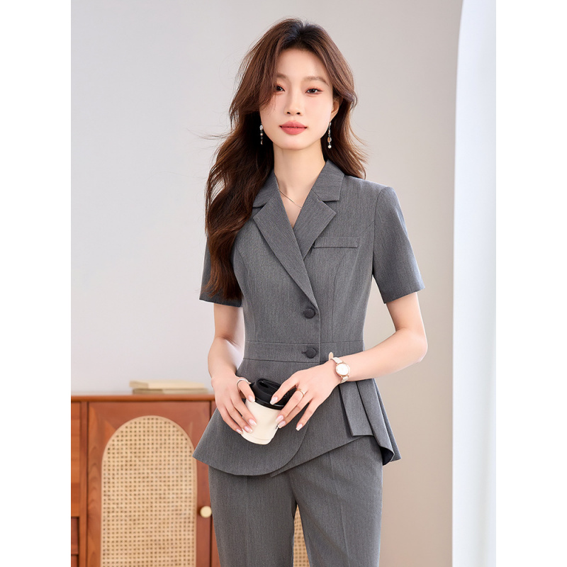 Navy blue women's thin profess - Women'S Formal Wear Pants Suit recensie en prijs